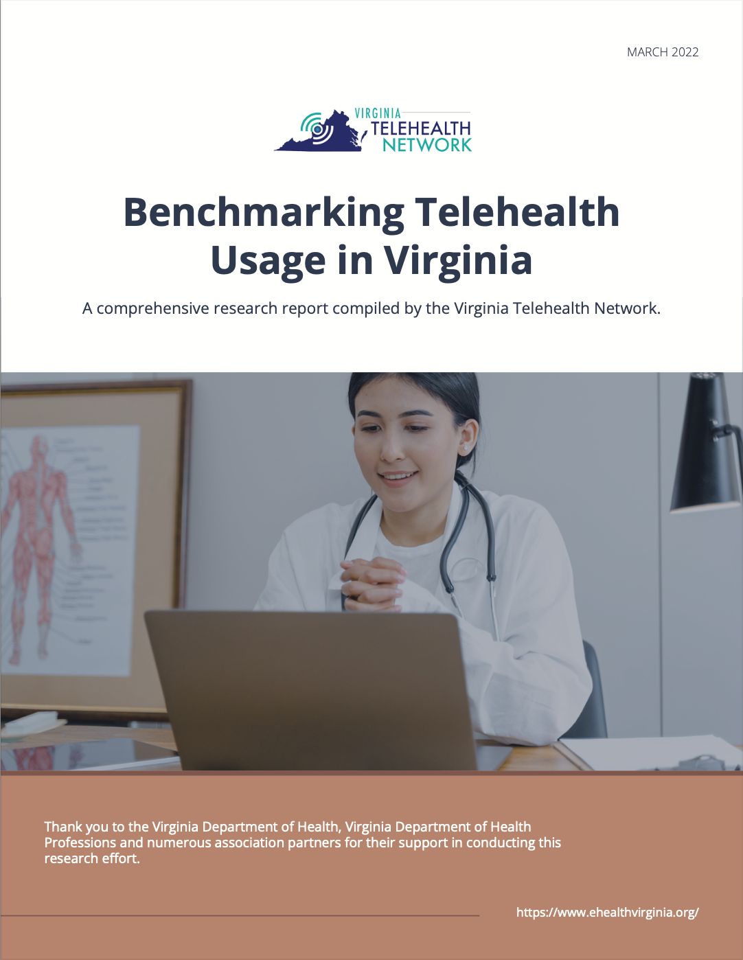 Benchmarking Telehealth Usage in Virginia screenshot